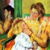 Mary Cassatt Mother Combing Her Child's Hair diamond painting