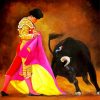 Matador And Bull diamond painting