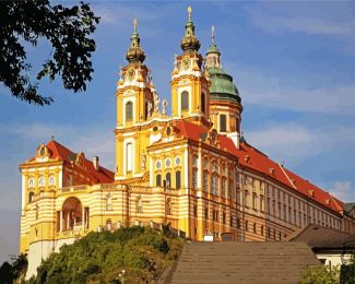 Melk Abbey Austria Barock Buildings diamond painting