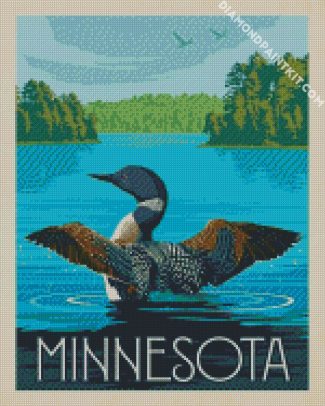 Minnesota diamond painting