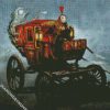 Monster Driving Carriage diamond painting