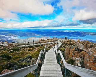 Mount Wellington Hobart Australia diamond painting