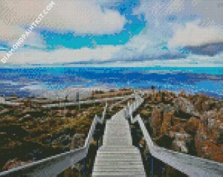 Mount Wellington Hobart Australia diamond painting