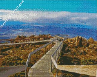 Mount Wellington Hobart diamond painting