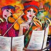 Musician Ladies diamond painting