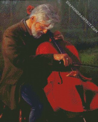 Musician Man diamond painting