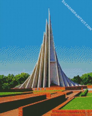 National Martyr's Monument Bangladesh diamond painting