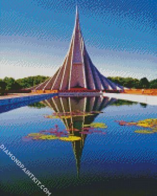 National Martyr's Monument In Bangladesh diamond painting