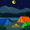 Night Camping diamond painting