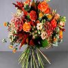 Orange Passion Bouquet diamond painting