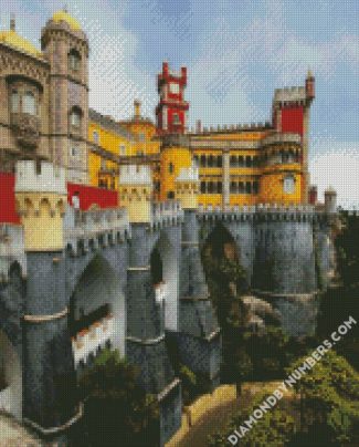 Pena Palace diamond painting