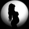 Pregnant Lady Silhouette diamond painting