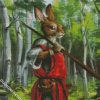 Rabbit Illustration diamond painting