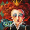 Red Queen Alice In Wonderland diamond painting