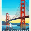 San Fransisco diamond painting