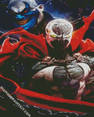 Spawn The Supervillain Hero diamond painting