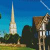 St Mary's Church Batsford England diamond painting