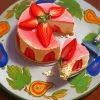 Strawberry Cake diamond painting