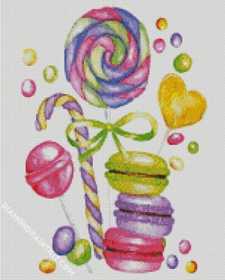 Sweet Candies diamond painting