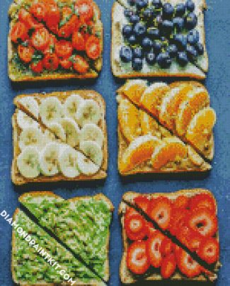 Tasty Toast diamond painting