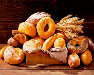 Tasty Breads diamond painting