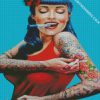 Tattooed Girl diamond painting