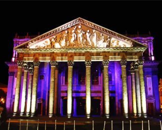 Teatro Degollado Guadalajara Mexico diamond painting