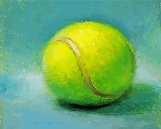 Tennis Ball Art diamond painting