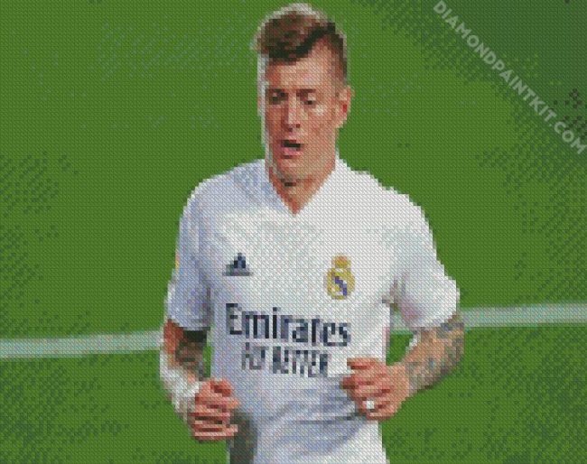 The Football Player Toni kroos diamond painting