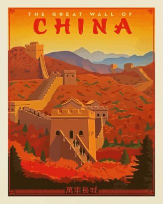 The Great Wall Of China diamond painting