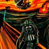 The Scream Vader diamond painting