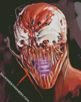 The Supervillain Carnage diamond painting