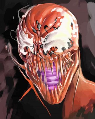 The Supervillain Carnage diamond painting