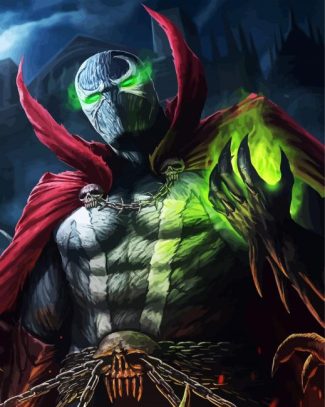 The Supervillain Spawn diamond painting