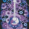 Trippy Guitar diamond painting