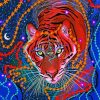 Trippy Tiger Animal diamond painting