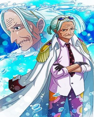 Tsuru One Piece Manga Anime diamond painting