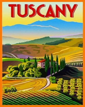 Tuscany diamond painting