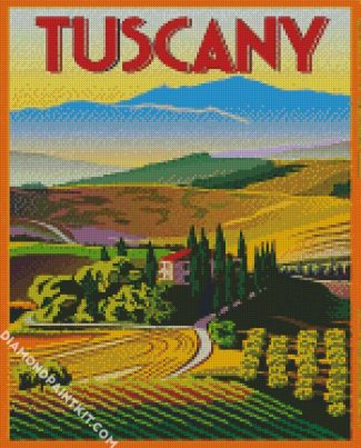 Tuscany diamond painting