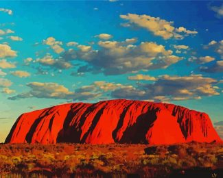 Uluru diamond painting