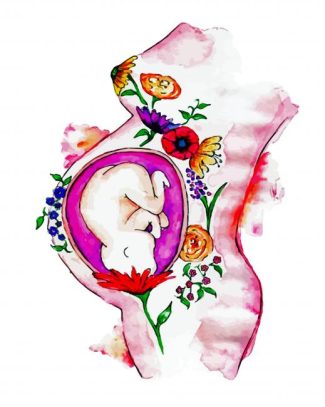 Unborn Baby Art diamond painting