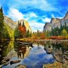 USA Californian Yosemite Valley El Captain National Park diamond painting