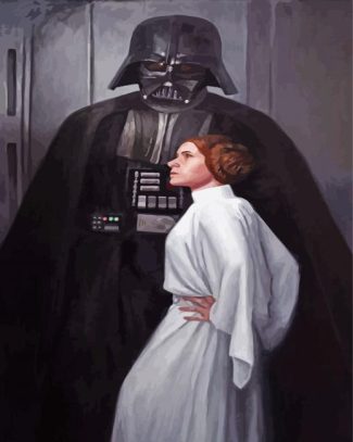 Vader diamond painting