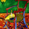 Van Gogh Gauguins Chair diamond painting