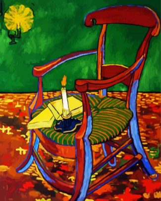 Van Gogh Gauguins Chair diamond painting