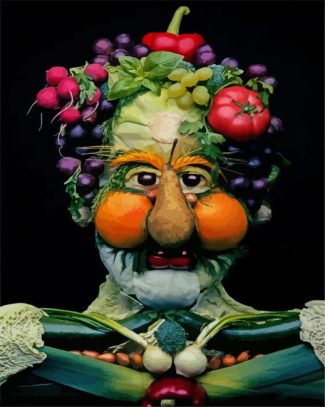 Vegetable Man diamond painting