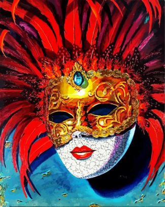 Venetian Mask diamond painting