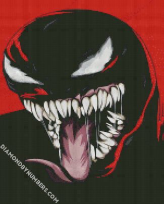 Venom diamond painting