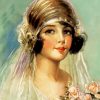 Vintage Deco Bride diamond painting