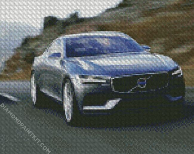 Volvo On Road diamond painting